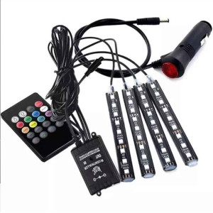 AYAK ALTI LED SESE DUYARLI 9 LED KUMANDALI