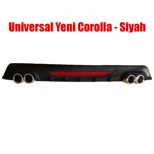 YENİ MODEL TOYOTA COROLLA DİFÜZÖR SİYAH