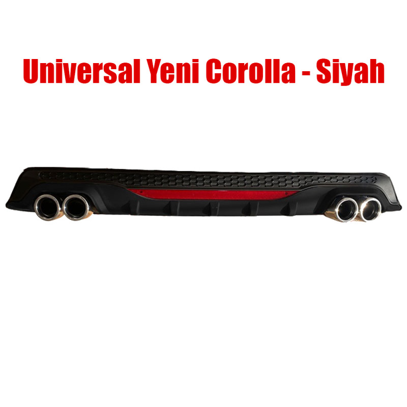 YENİ MODEL TOYOTA COROLLA DİFÜZÖR SİYAH