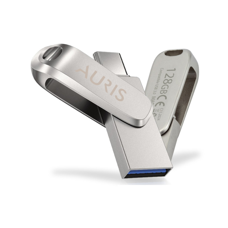 AURIS ARS-OT01 32GB TYPE-C OTG METAL FLASH BELLEK 3.0