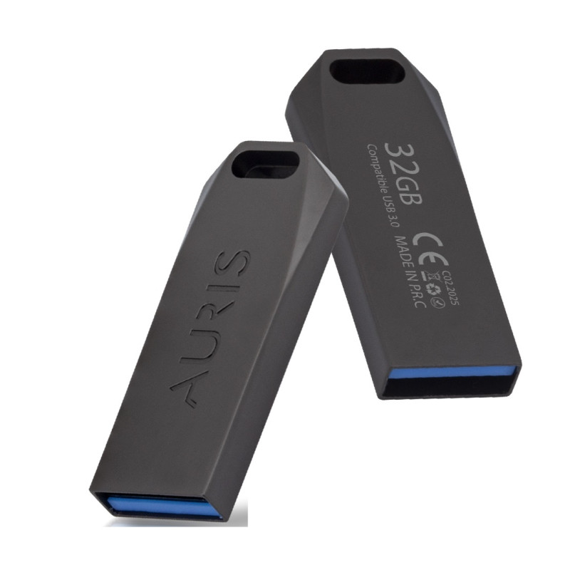 AURIS ARS-UB03 32GB USB METAL FLASH BELLEK 3.0
