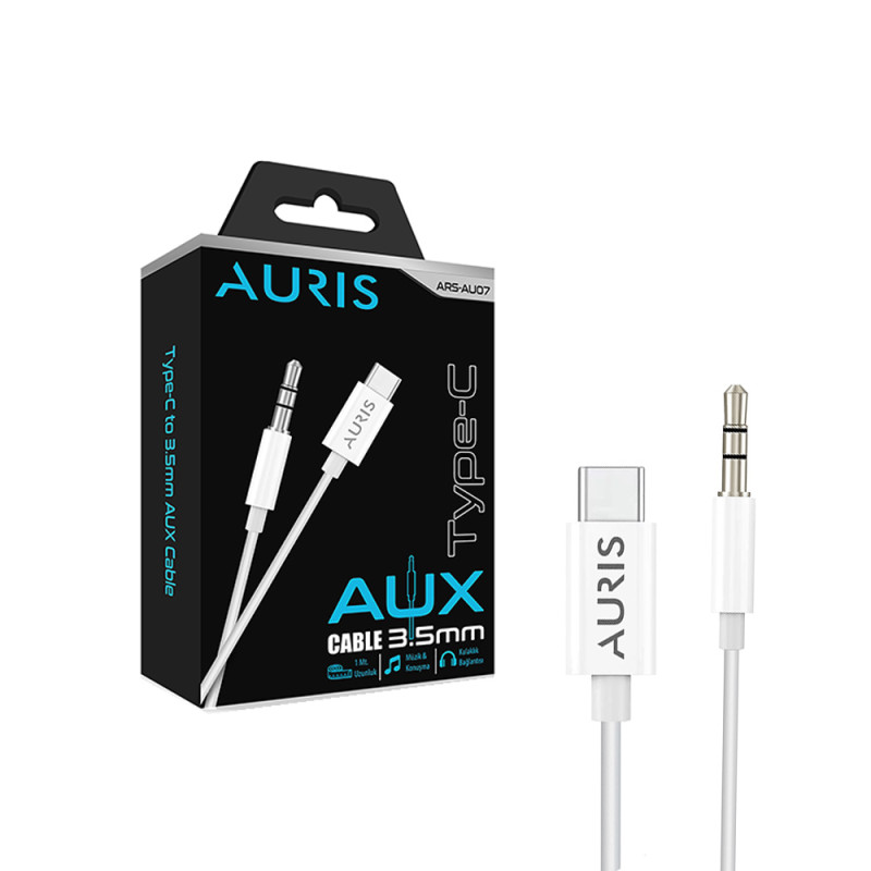 AURIS ARS-AU07 TYPE-C AUX KABLO 3.5MM 100CM