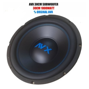 AVX AV-W12S 30CM SUBWOOFER BAS 1000 WATT