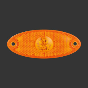 BAD 224 OVAL SİDE MARKER LAMBA 9 LED (84mmx46mmx13mm) 12-24V