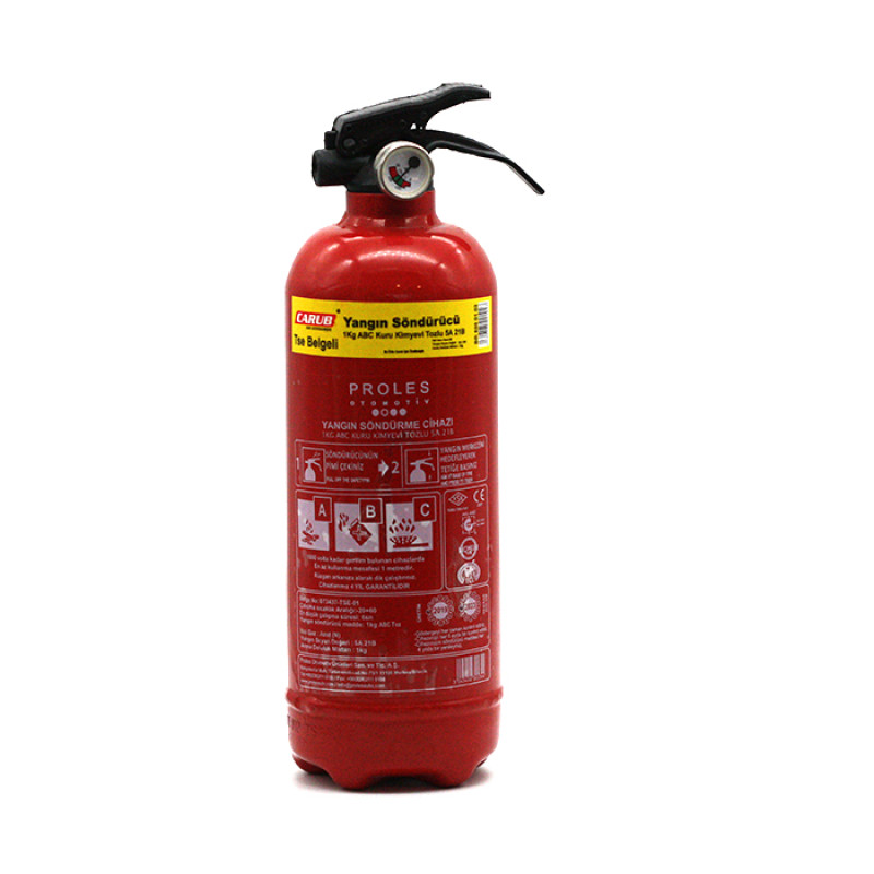 YANGIN SÖNDÜRME TÜPÜ 1KG TSE BELGELİ