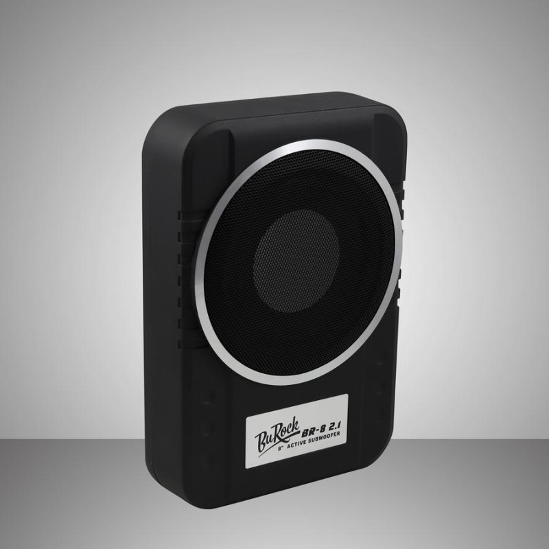 BUROCK BR-8 2.1 ACTIVE BAS 8" WOOFER 200Wx1CH + 120Wx2CH RMS2 OHM IMPEDANCE