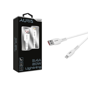 AURIS ARS-CB-44 LIGHTNING USB ŞARJ KABLOSU 3.4A 20W