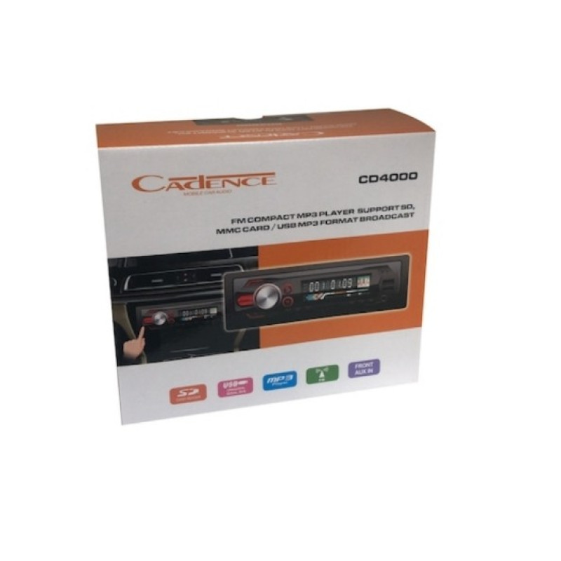 CADENCE CD4000/4100/4200/4300 USB/HAFIZA KARTI/AUX/BLUETOTH/4x60W OTO TEYP