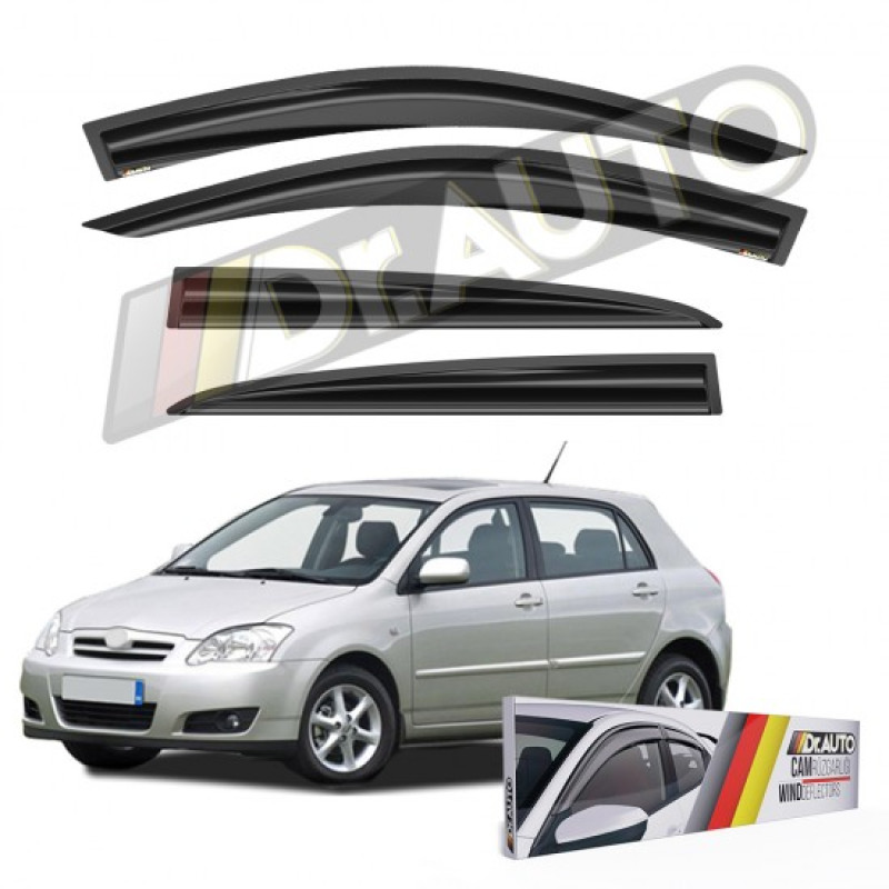 TOYOTA COROLLA HB 2002-2007 ARASI CAM RÜZGARLIĞI 4'LÜ (DR AUTO)