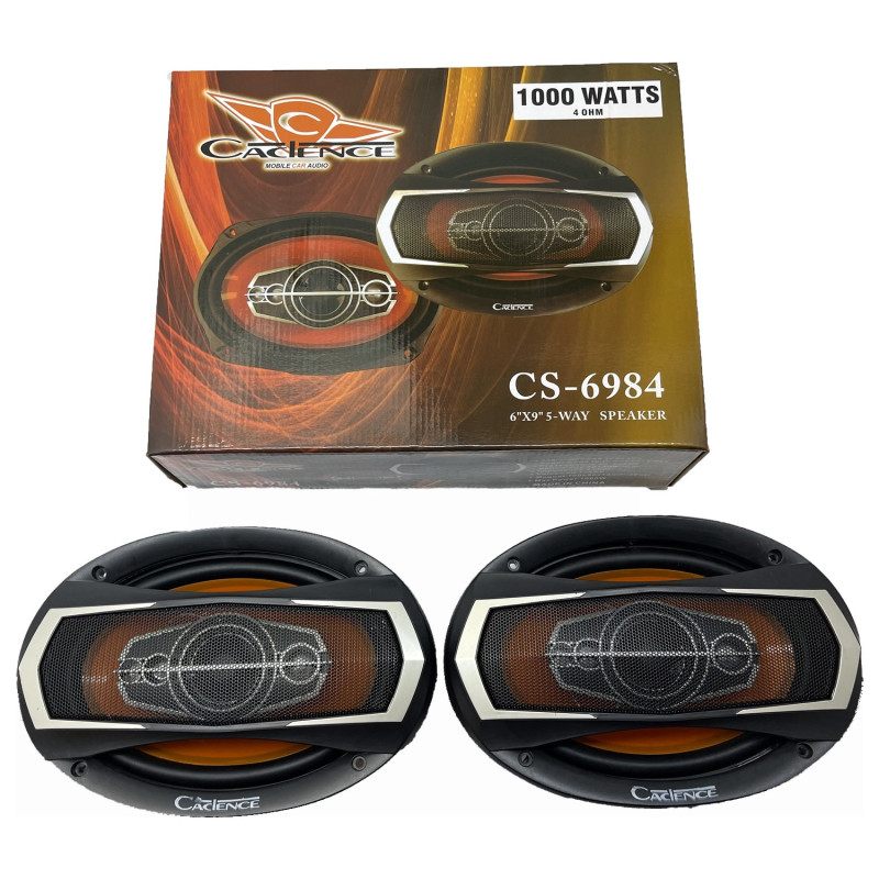 CADENCE CS-6984 COAXIAL OVAL HOPARLÖR 1000 WATTS