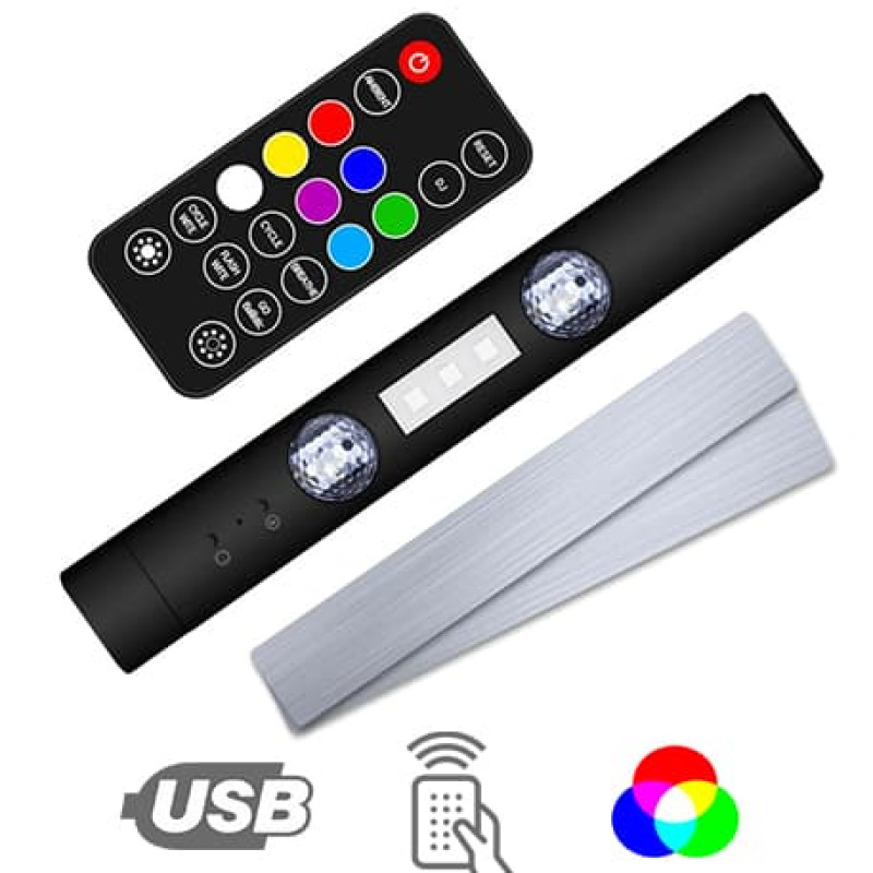 D88 USB ŞARJLI LED TAVAN AYDINLATMA DİSKO TOPLU ATMOSFER LED