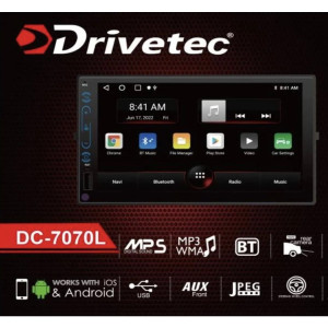 DRIVETEC DC-7070L 7" ANDROID DOUBLE TEYP 10.0