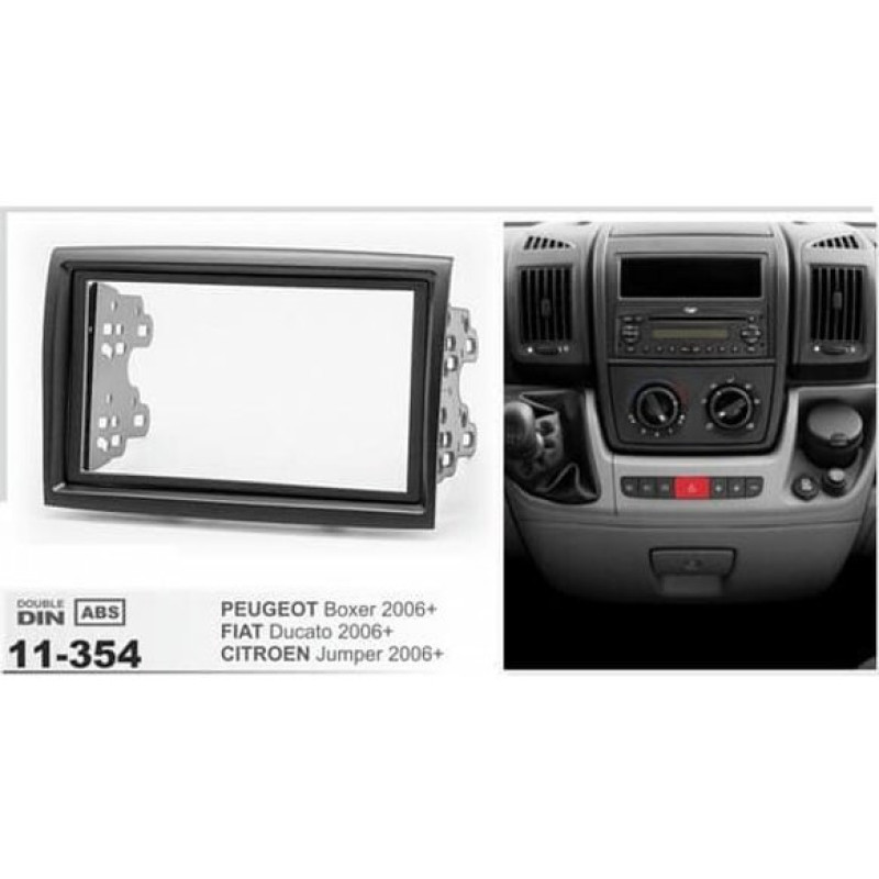 TEYP ÇERÇEVESİ FİAT DUCATO 2006-2010 PEUGEOT BOXER- JUMPER 06-10 (DOUBLE TEYP)
