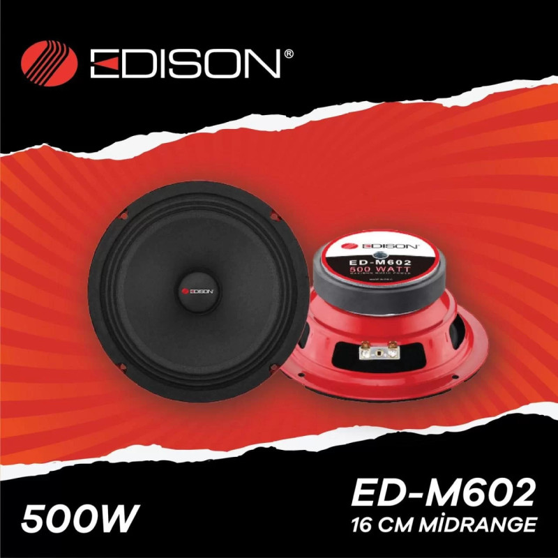 EDISON ED-M602 16CM MIDRANGE 500W