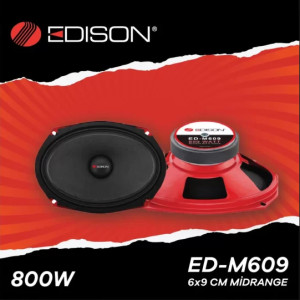 EDISON ED-M609 6x9 OVAL MIDRANGE 120W RMS 800W MAX POWER