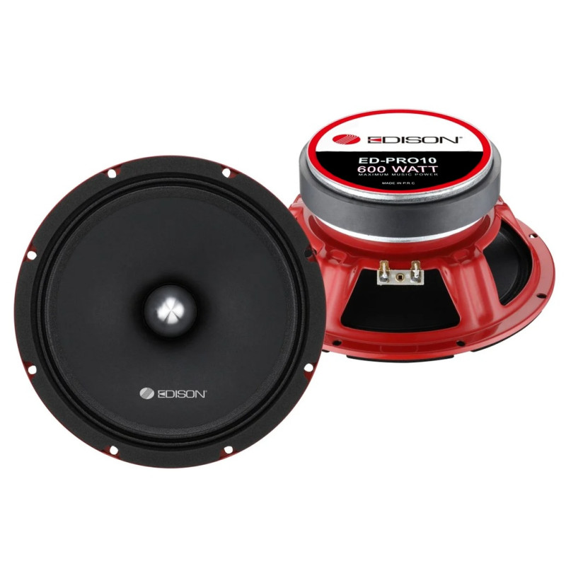 EDISON ED-PRO10 25CM MIDRANGE 250W RMS 600W MAX POWER