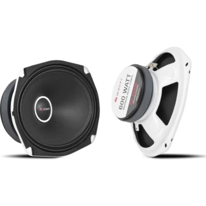EDISON ED-X6925 6x9 OVAL MIDRANGE BEYAZ SERİ 150W RMS 600W MAX POWER