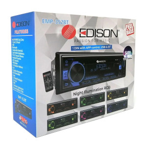 EDISON EMP-352BT APP KOTROLLÜ ANDROID/IOS UYUMLU 4x50W AUX/USB/BLUETOOTH 3 RCA TEYP