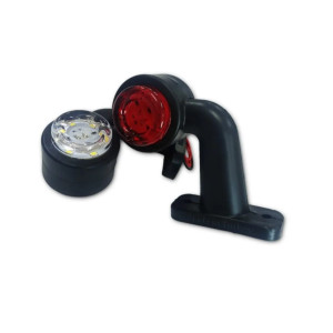 12 LED MİNİ EĞRİ LAMBA KIRMIZI/BEYAZ