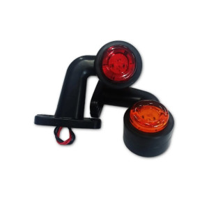 12 LED MİNİ EĞRİ LAMBA KIRMIZI/SARI