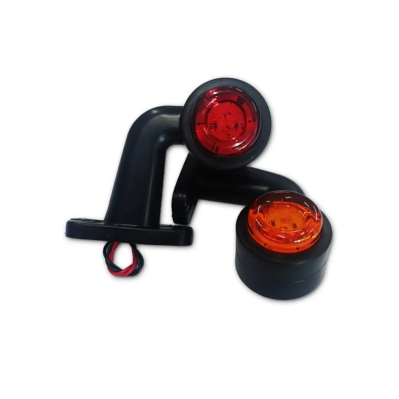 12 LED MİNİ EĞRİ LAMBA KIRMIZI/SARI