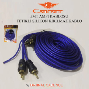 CADENCE FX-5M RCA KABLO% 100 BAKIR