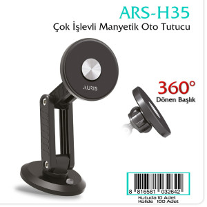 AURIS ARS-H35 METAL ARAÇ İÇİ TELEFON TUTUCU