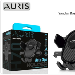 AURIS ARS-H70 ARAÇ TELEFON TUTUCU YANDAN BASMALI KLİPSLİ