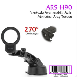 AURIS ARS-H90 TELEFON TUTUCU AYARLANABİLİR AÇILI MIKNATISLI