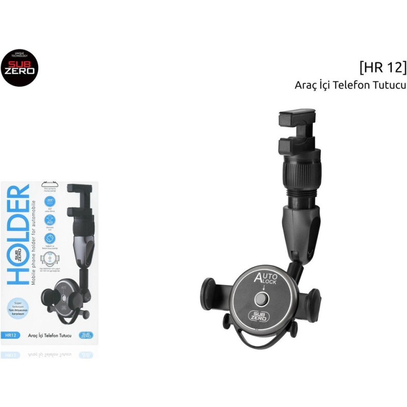 SUBZERO ARAÇ TELEFON TUTUCU SUBZERO HR-12