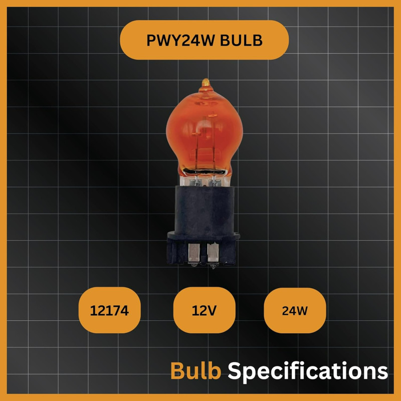 INWELLS FAR AMPULÜ HİPERVISION PWY24W AMBER 12V