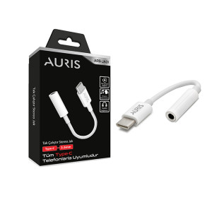AURIS JA-01 TYPE-C KULAKLIK DÖNÜŞTÜRÜCÜ JACK 3,5MM