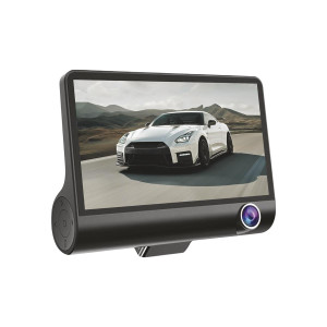 JAMESON JSD-40 4" DVR CAR CAMERA 3x CAMERA FRONT 720P / INSIDE 480P RESOLUTION 40 DEGREE VIEW ANGLE