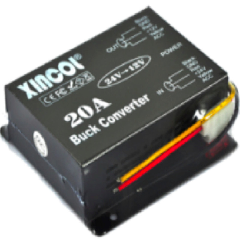 CONVERTER 24V-12V 20A