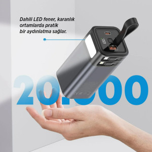 KENSA KP-96 POWERBANK 20.000 mAh