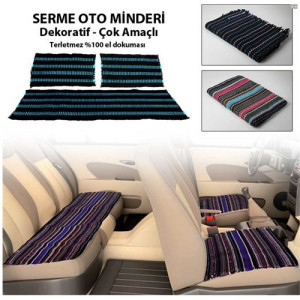 KOLTUK KİLİMİ 3'LÜ SERME SET