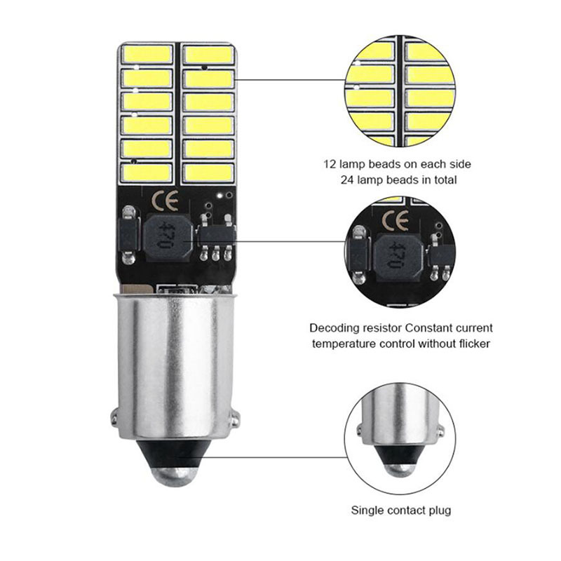 LED AMPUL 24 SMD 53 AMPUL BEYAZ 12V