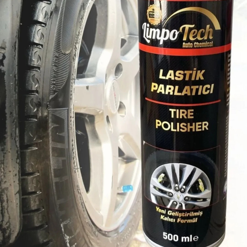 LİMPOTECH LASTİK PARLATICI AEROSOL 500ML