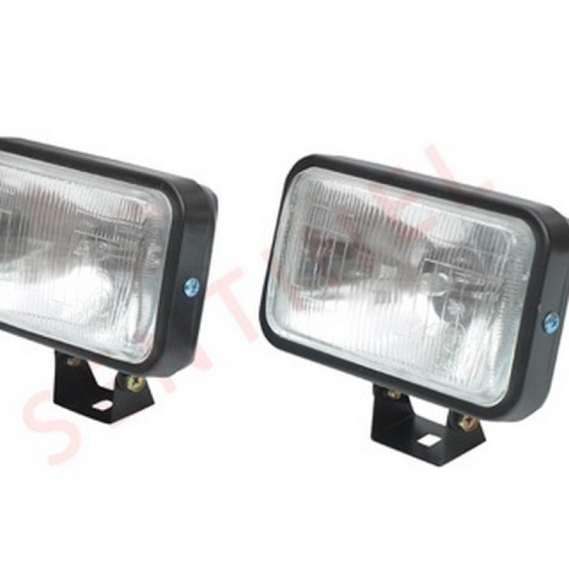 SİS LAMBASI ÜNİVERSAL DİKDÖRTGEN METAL BEYAZ 13CM