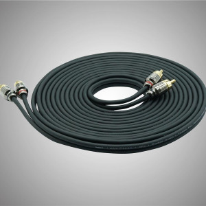 MOBASS MB-5M RCA KABLO BLACK FLEXIBLE PVC 5MT