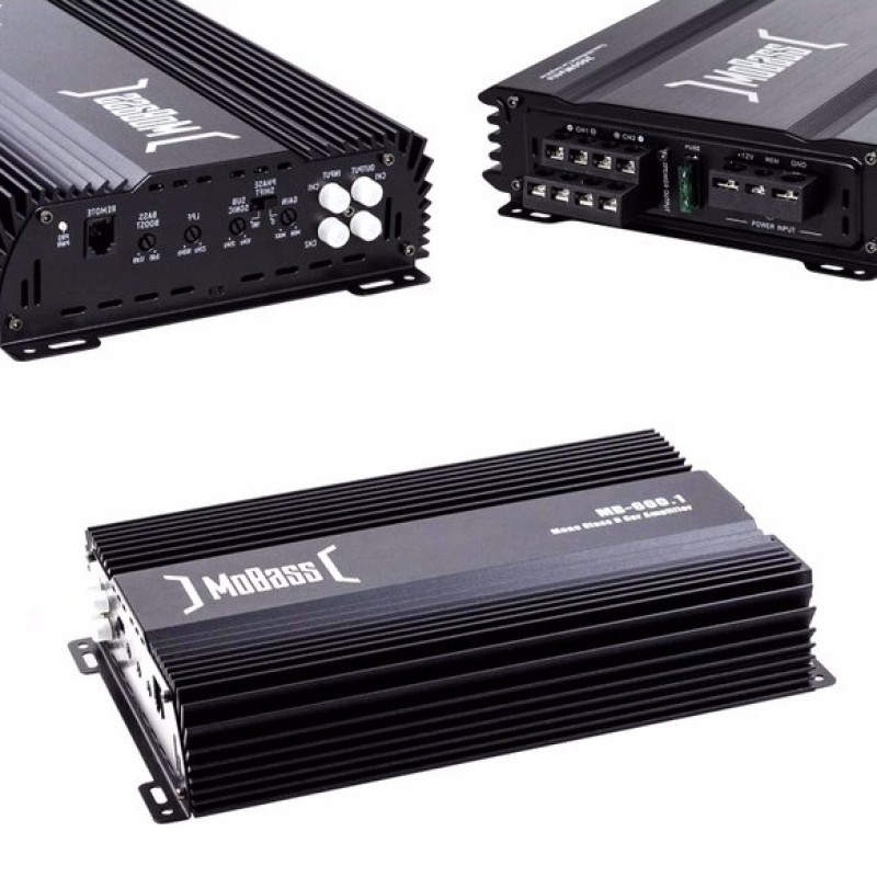 MOBASS MB-600.1 BAS KONTROLLÜ 2500WATT AMFİ