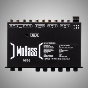 MOBASS MBQ-6 5 BAND PARAMETRIC EQUALIZER