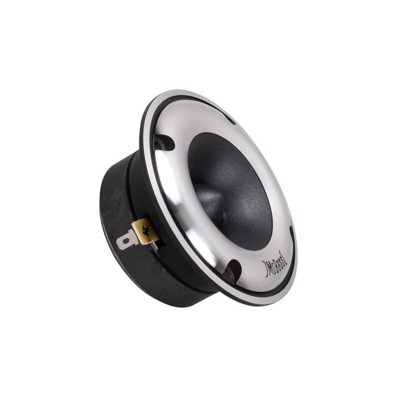 MOBASS MBT-01V2 SPEC 4" PRO AUDIO TWEETER 50W RMS POWER 100W MAX POWER 105dB SENSITIVITY 2K-20K Hz. FREQ. RESPONSE 4 OHM IMPEDANCE