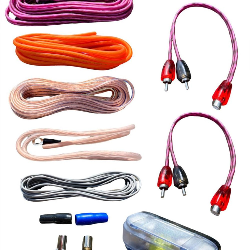 MEGAHAWK 8 KİT AMFİ KABLO SETİ