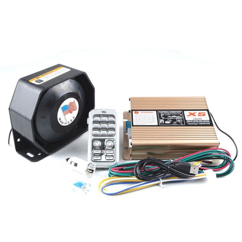 SİREN C9 200 WATT PROFESYONEL UZAKTAN KUMANDALI METAL SPEAKER CRM 7025
