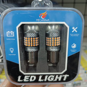MEGAHAWK 93 LED AMPUL (1156) 87 SMD YELLOW 12V