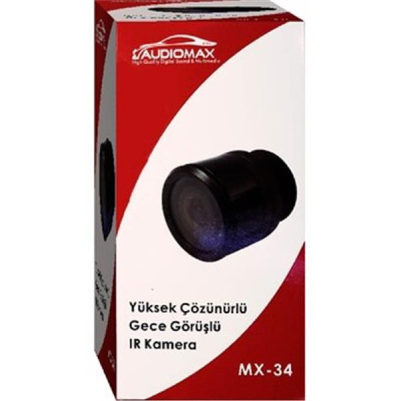 AUDIOMAX MX-34 YÜKSEK ÇÖZÜNÜRLÜKLÜ GECE GÖRÜŞLÜ IR KAMERA