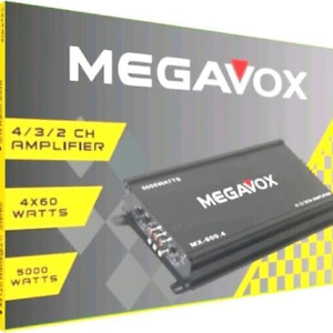 MEGAVOX MX-800.4 4 KANALLI AMFİ 5000 WATTS