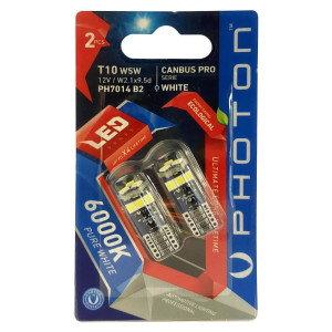 PHOTON T10 LED AMPUL ASPIRING SERİSİ CANBUS PRO W5W 9 SMD BEYAZ 12V