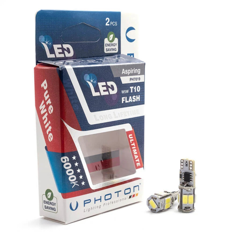 PHOTON T10 W5W 12V ÇAKAR LED